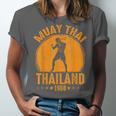 Muay Thai Thailand 1968 Slogan Sport Unisex Jersey T-Shirt
