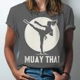 Muay Thai Woman Image Unisex Jersey T-Shirt Muay Thai Woman Image Unisex Jersey T-Shirt