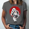 Panda Bear Karate Kickboxing Muay Thai Martial Arts Unisex Jersey T-Shirt