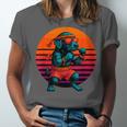 Retro Dog With Gloves Muay Thai Fighter Unisex Jersey T-Shirt Retro Dog With Gloves Muay Thai Fighter Unisex Jersey T-Shirt