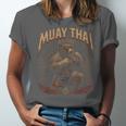 Retro Nak Muay Muay Thai Fighter Thai Boxing Gym Bear Unisex Jersey T-Shirt Retro Nak Muay Muay Thai Fighter Thai Boxing Gym Bear Unisex Jersey T-Shirt