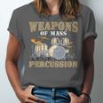 Rock Band Musical Instrument Drum Kit Unisex Jersey T-Shirt Rock Band Musical Instrument Drum Kit Unisex Jersey T-Shirt
