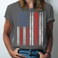 USA Flag Drumsticks Drum Kit Unisex Jersey T-Shirt
