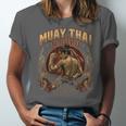 Vintage Muay Thai Flag Thailand Thai Boxing Fighter Unisex Jersey T-Shirt