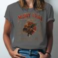 Vintage Muay Thai Legend Thai Boxing Fighter Art Chicken Unisex Jersey T-Shirt