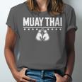 Women's Cute Muay Thai Art For Men Women Kids Muay Thai Lovers Unisex Jersey T-Shirt