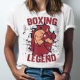 Boxing Legend Professional Boxer Muay Thai Boxing Unisex Jersey T-Shirt