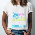 Cool Drum Kit Percussionist Drummer Wife Quote Image T-Shirt Unisex Jersey T-Shirt Cool Drum Kit Percussionist Drummer Wife Quote Image T-Shirt Unisex Jersey T-Shirt