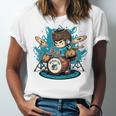 Drum Set Drumming Drummers Drum Kits Music Raglan Baseball Tee Unisex Jersey T-Shirt Drum Set Drumming Drummers Drum Kits Music Raglan Baseball Tee Unisex Jersey T-Shirt