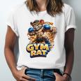 Gym Rat Kickboxing Nak Muay Thai Boxing Fighter Unisex Jersey T-Shirt Gym Rat Kickboxing Nak Muay Thai Boxing Fighter Unisex Jersey T-Shirt