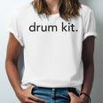 Minimalistic Drum Kit Minimal Raglan Baseball Tee Unisex Jersey T-Shirt
