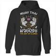The Art Of 8 Limbs Sak Yant Tiger Muay Thai Unisex Hoodie, trending gift