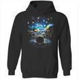Drum Kit Percussionist Drummer Van Gogh Drums Unisex Hoodie, trending gift
