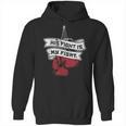 His Fight Is My Fight Muay Thai Kickboxer Fan Boxing Unisex Hoodie, trending gift