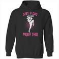 Just a Girl Who Loves Muay Thai Kids Girls Unisex Hoodie, trending gift Just a Girl Who Loves Muay Thai Kids Girls Unisex Hoodie, trending gift