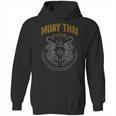 Muay Thai Art Twin Tigers Muay Thai Fighter MMA Martial Arts Unisex Hoodie, trending gift