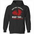Muay Thai Boxing Teacher Kickboxing Martial Arts Instructor Unisex Hoodie, trending gift