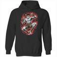 Muay Thai Elbow Strike Silhouette Minimal Clean Sport Unisex Hoodie, trending gift