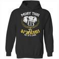 Muay Thai Elephant Martial Arts Thai Boxing Coach Lover Unisex Hoodie, trending gift