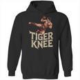 Muay Thai Fighter Tiger Knee Vintage Distressed Badge Unisex Hoodie, trending gift