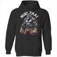 Muay Thai Gorilla Strength Power Fighter Unisex Hoodie, trending gift Muay Thai Gorilla Strength Power Fighter Unisex Hoodie, trending gift