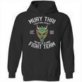 Muay Thai Oni Fight Team Kickboxing Unisex Hoodie, trending gift