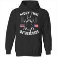 Muay Thai Puerto Rico Flag Martial Arts Thai Boxing Coach Unisex Hoodie, trending gift