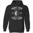 Muay Thai Wolf Fight Team Nak Muay Kickboxing Unisex Hoodie, trending gift