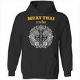 Sak Yant Muay Thai Art Tattoo Twin Tiger Kickboxing Thailand Unisex Hoodie, trending gift