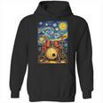 Starry Night Drum Kit Van Gogh Style Art Unisex Hoodie, trending gift Starry Night Drum Kit Van Gogh Style Art Unisex Hoodie, trending gift