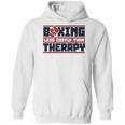 Boxing Less Costly Than Therapy Muay Thai Boxing Unisex Hoodie, trending gift