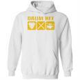 Drum Kit Band Drumming Drumsticks Musical Drums Unisex Hoodie, trending gift