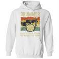 Drummer Better Timing Retro Vintage Sunset Drum Kit Graphic Unisex Hoodie, trending gift Drummer Better Timing Retro Vintage Sunset Drum Kit Graphic Unisex Hoodie, trending gift