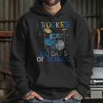 100th Day Of SchoolShirt Happy 100 Days Drum Kit Music Unisex Hoodie