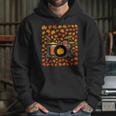 Drum Kit With Leaves Fall Drummer Autumn Musician Unisex Hoodie