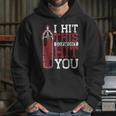 I Hit This So I Won't Hit You Kickboxer Fan Muay Thai Boxing Unisex Hoodie