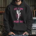 Just a Girl Who Loves Muay Thai Kids Girls Unisex Hoodie Just a Girl Who Loves Muay Thai Kids Girls Unisex Hoodie