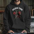 Meow Thai Muay Thai Boxing Cat Martial Arts MMA Boxer Unisex Hoodie