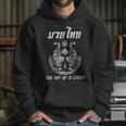 Muay Thai The Art Of 8 Limbs Martial Art Sak Yant Twin Tiger Unisex Hoodie
