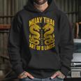 Muay Thai Dragons Thai Boxing Fighter Unisex Hoodie
