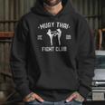 Muay Thai Fight Club Kickboxing Fighters W Unisex Hoodie