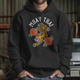 Muay Thai Fighter Hobby Martial Arts Boxing Unisex Hoodie