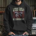 Muay Thai Fighter For Men Dad Boys Thai Kickboxing Fighting Unisex Hoodie