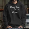 Muay Thai Mom Woman Muay Thai Sport Lover Unisex Hoodie