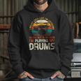Musician Drummer Music Lover Drum Kit Unisex Hoodie