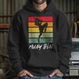 Retro Muay Thai Vintage MMA Martial Arts Thailand Boxing Unisex Hoodie Retro Muay Thai Vintage MMA Martial Arts Thailand Boxing Unisex Hoodie