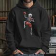 Skeleton Muay Thai Halloween Kickboxing MMA Fighter Costume Unisex Hoodie