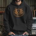 Twin Tiger Sak Yant Tattoo Muay Thai Thai Martial Arts Unisex Hoodie