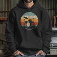 Vintage Drum Kit Silhouette Retro Music Unisex Hoodie Vintage Drum Kit Silhouette Retro Music Unisex Hoodie