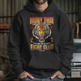Vintage Muay Thai Twin Tiger Art Of 8 Limbs Unisex Hoodie